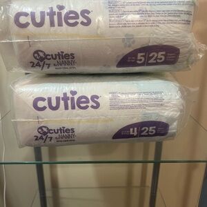 Diaper Covers - Purple and White